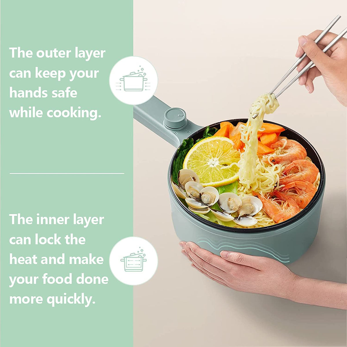 Heated Portable Pot, photo 3 of 4