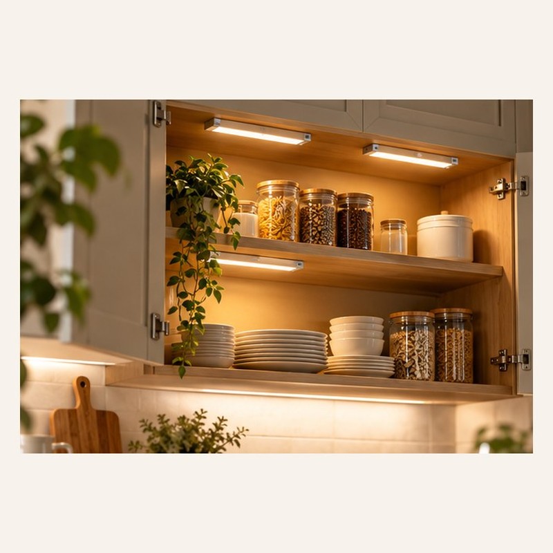 Home Haven Club cabinet lights pair illustrative gallery, details subject to confirmation
