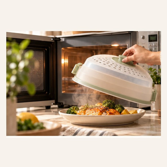 Collapsible Cover and Strainer