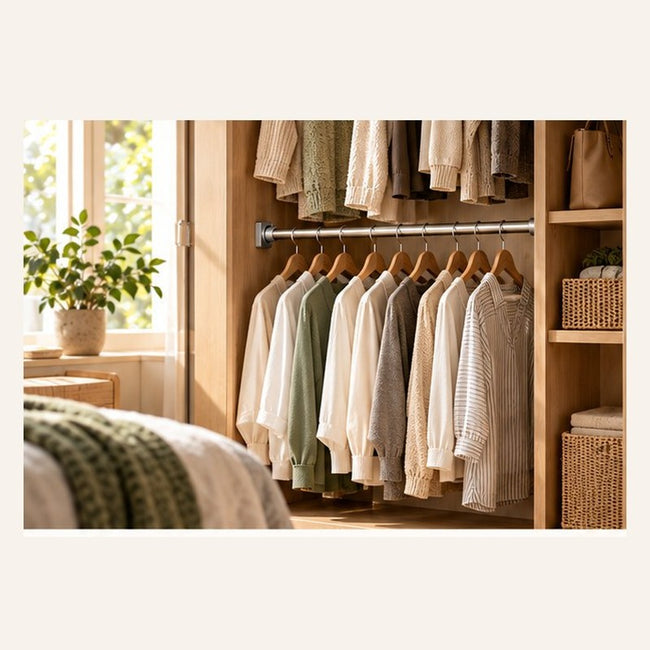 Extendable Wardrobe Rod